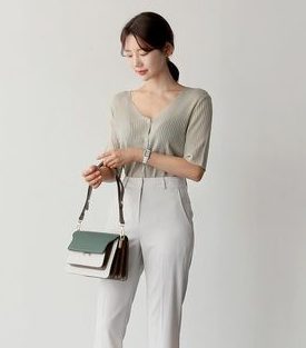 アコーディオンショルダーバッグ　韓国ファッション　バッグアイテム