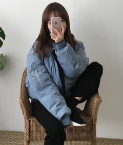 韓国ファッション通販　フライトジャケット