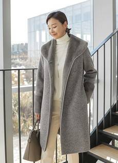 韓国ファッション通販　ウールコート