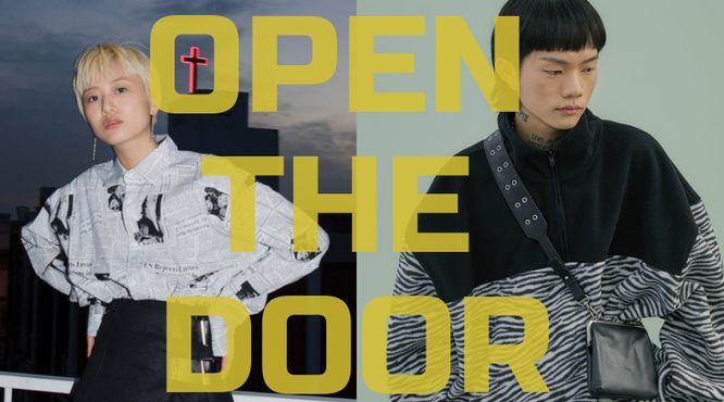 韓国ファッション通販　OPEN THE DOOR