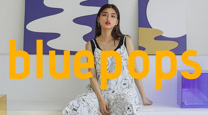 韓国ファッションサイト　ブルーポップス　