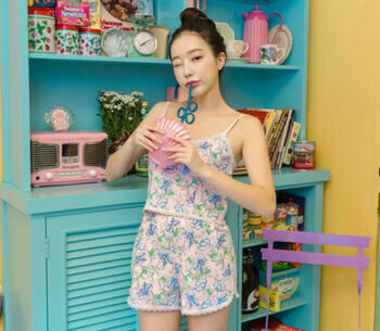 韓国ファッション　パジャマ　シークレットラベル